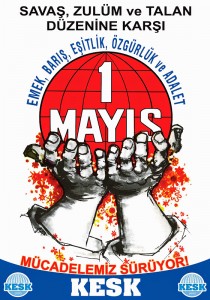 KESK Bir Mayıs 2014 Afişiweb